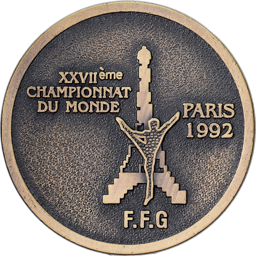 France, Medal, XXVIIème Championnat du monde de Gymnastique, Paris, 1992
