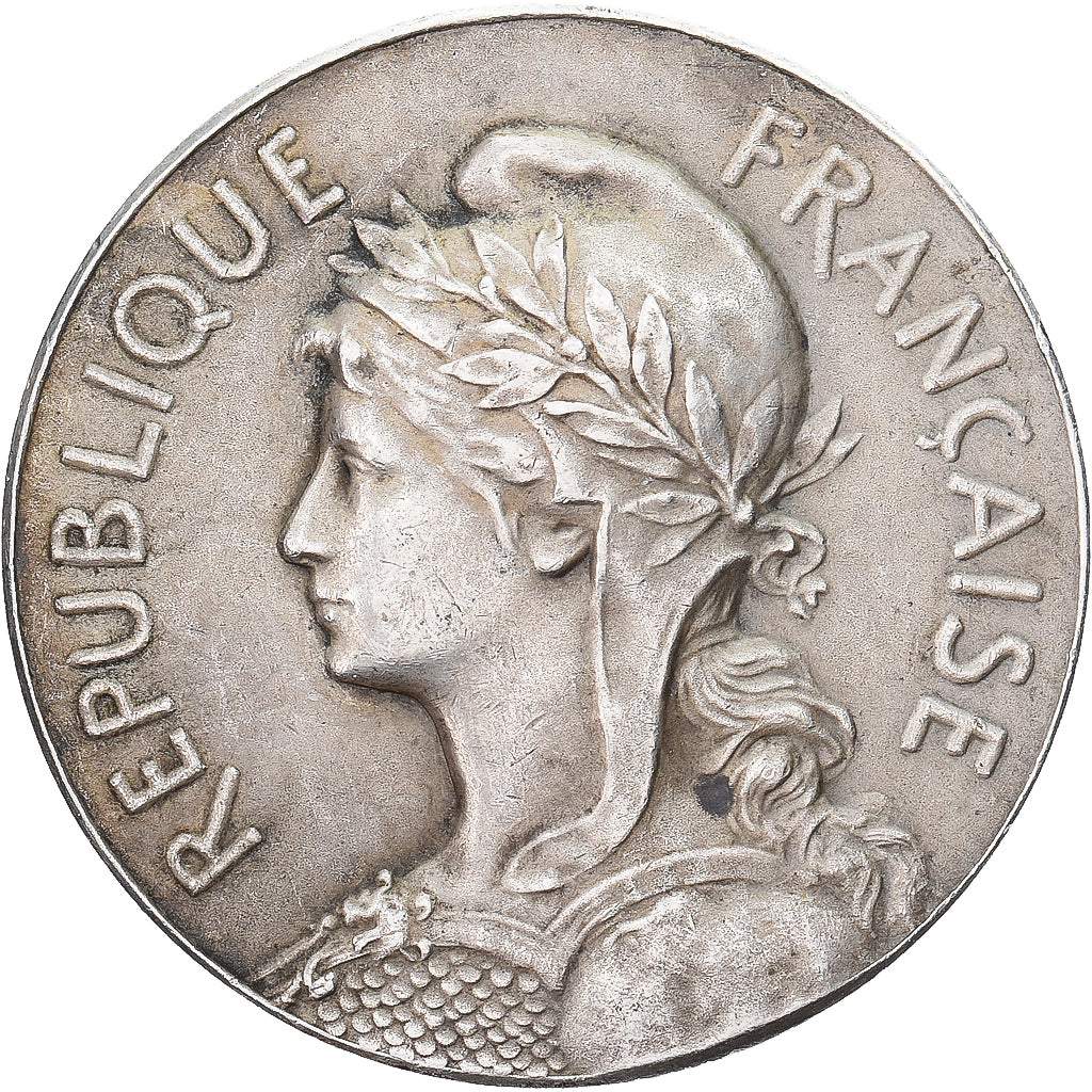 Frankreich, Medaille, Offert par M. Georges Ancel, Député, Silber, Dubois.H