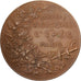 France, Medal, Société d'Escrime à l'Epée de Paris, Bronze, Desaide