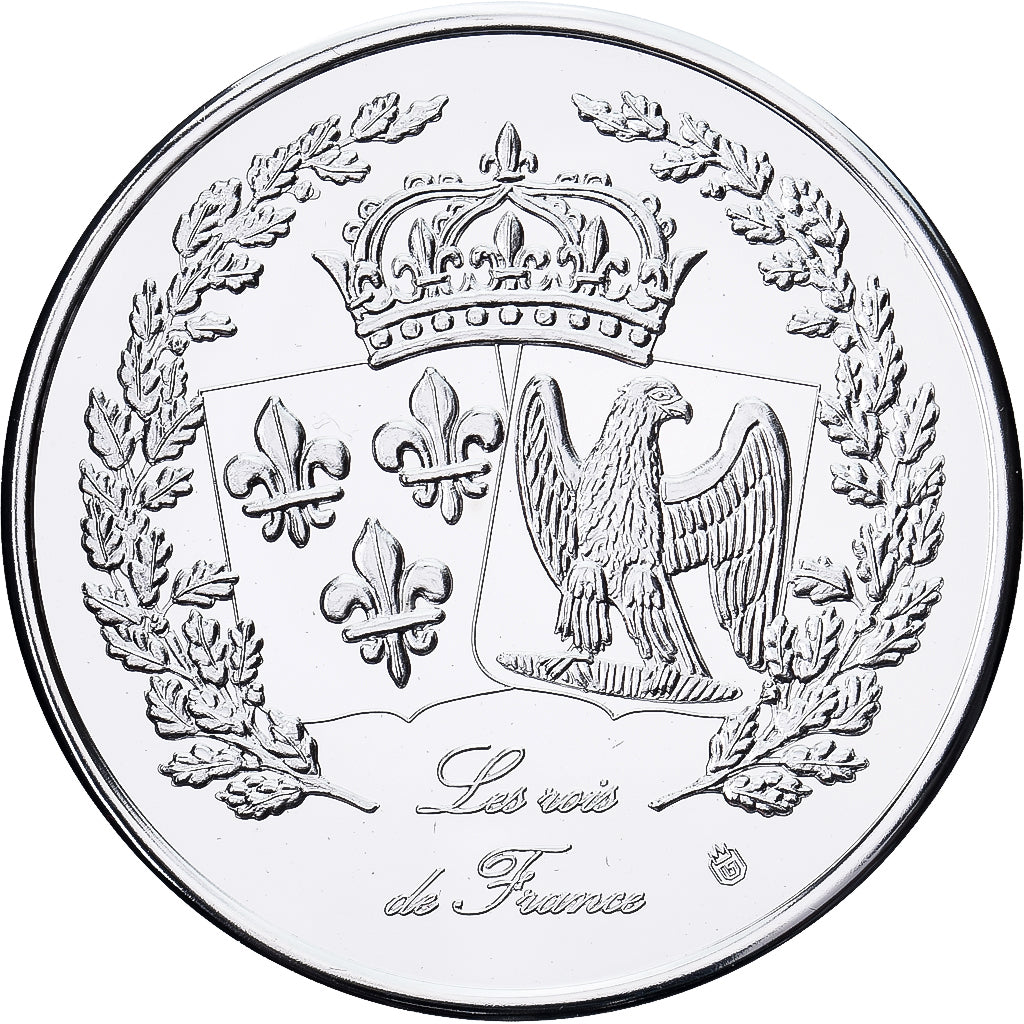 France, Medal, Louis XIV Le Grand, Silver Plated Copper, Proof, MS(65-70)