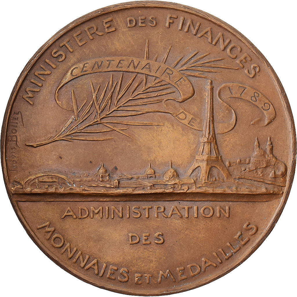France, Medal, Administration des Monnaies et Médailles, Exposition universelle