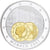 Mónaco, medalha, 2 Euro Grace Kelly, 2007, Prata Cromada a Cobre, MS(65-70)