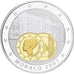 Monaco, Medal, 2 Euro Grace Kelly, 2007, Copper Plated Silver, MS(65-70)