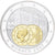 Monaco, medal, 2 Euro Grace Kelly, 2007, Miedź platerowana srebrem, MS(65-70)