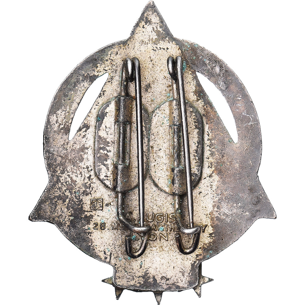 France, Medal, Ecole de Ski, Chamonix, 3ème Etoile, Métal, Augis, EF(40-45)