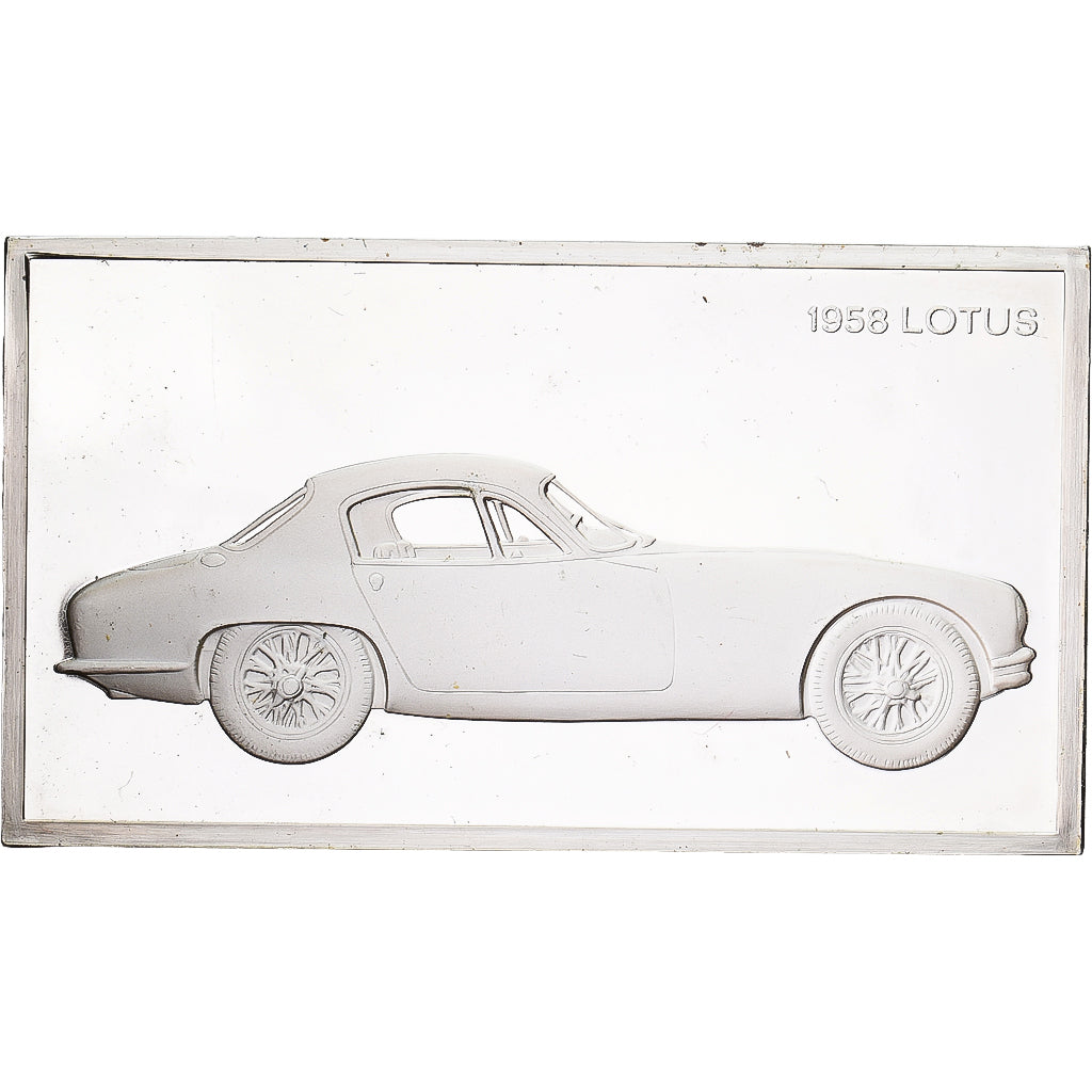 Frankreich, Lingotin, Célèbres Automobiles du Monde, Silber, LOTUS 1958, UNZ