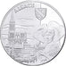France, Medal, Les Régions de France, Alsace, Silver, MS(65-70)