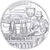 Frankreich, Medaille, Régions de France, Auvergne, Silber, STGL