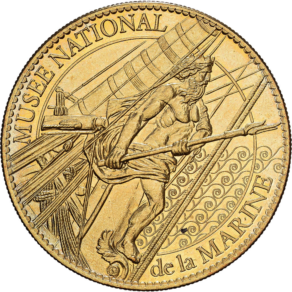 France, Token, Paris - Musée National de la Marine, 2010, Copper-nickel