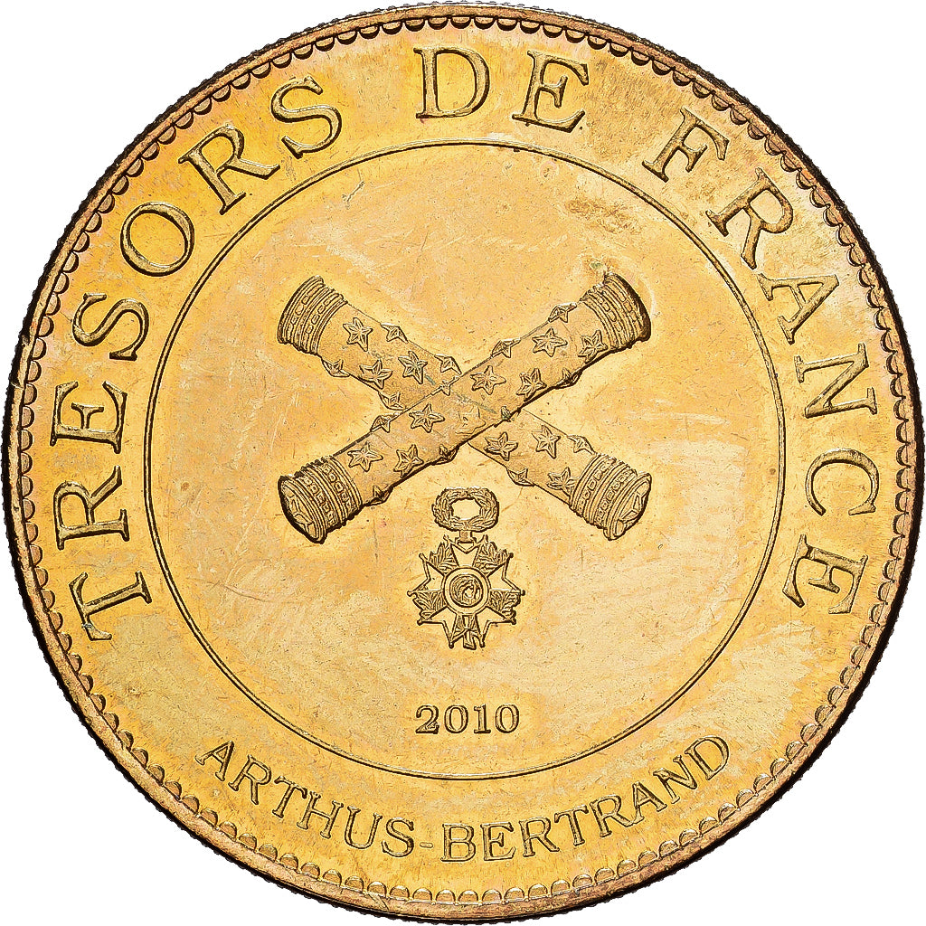 France, Token, Monuments de Paris, 2010, Copper-nickel Aluminium, Arthus