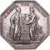 França, Token, Banque de France, An VIII, Prata, Dumarest, AU(55-58)