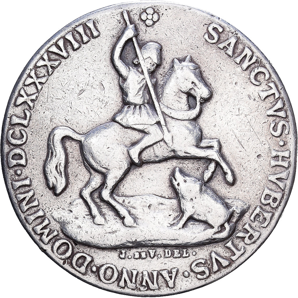 France, Medal, Saint Hubert, Silver, EF(40-45)