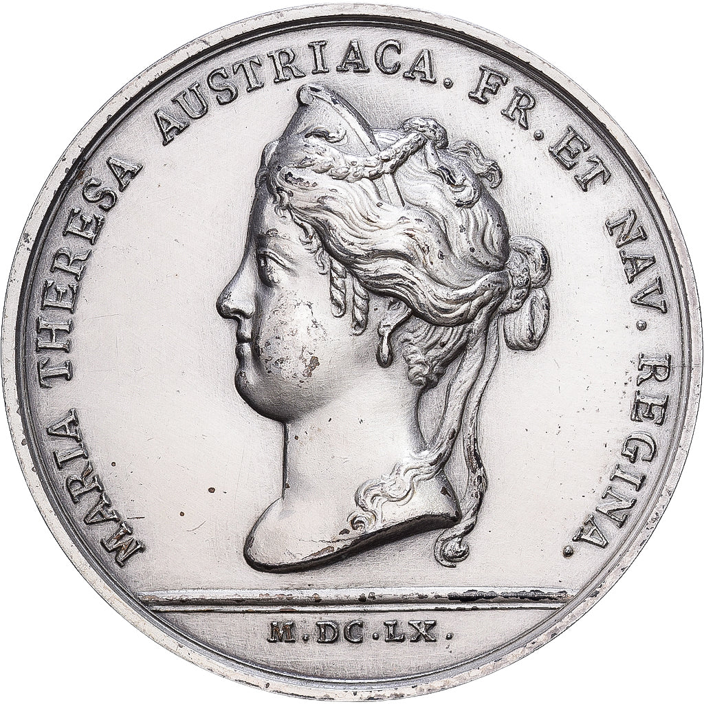 Frankreich, Medaille, Louis XIV, Marie-Thérèse d'Autriche, 1968, Silber