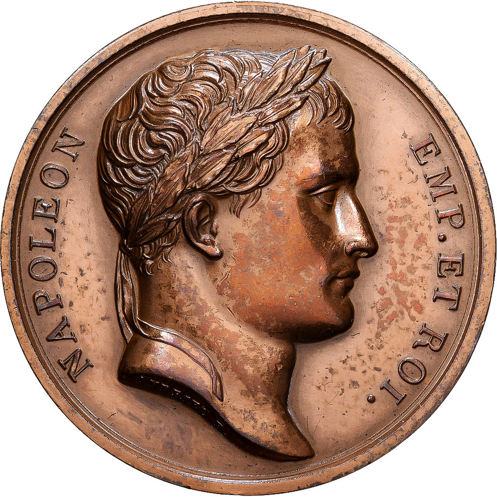 France, Medal, Napoléon Ier, Bataille d'Austerlitz, 1966, Bronze, Restrike
