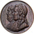 Francia, medalla, Société Franklin et Montyon, 1833, Bronce, Barre, EBC