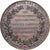 Francia, medalla, Société Franklin et Montyon, 1833, Bronce, Barre, EBC