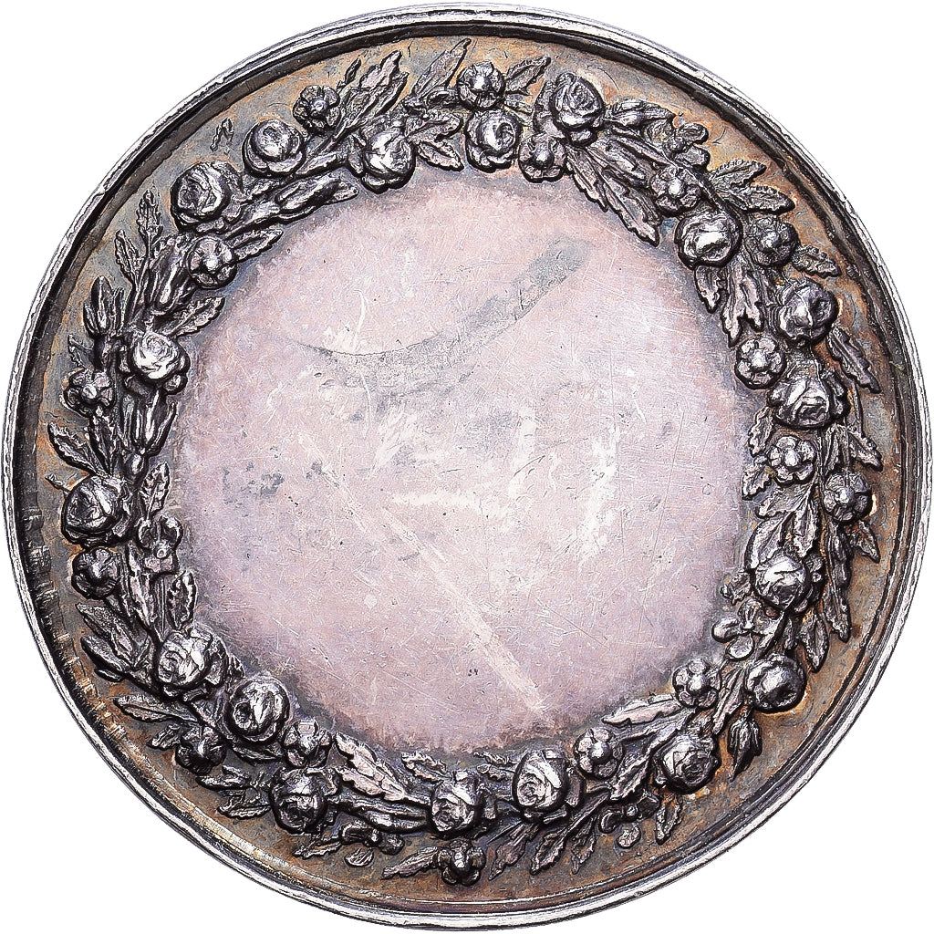 France, Medal, Mariage Chrétien, Pingret, AU(50-53), Silver