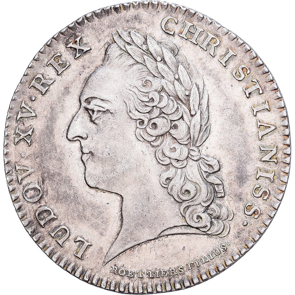 Francja, medal, Notaires Royaux, Notaires de Tours, Louis XV, Srebro, R.Filius
