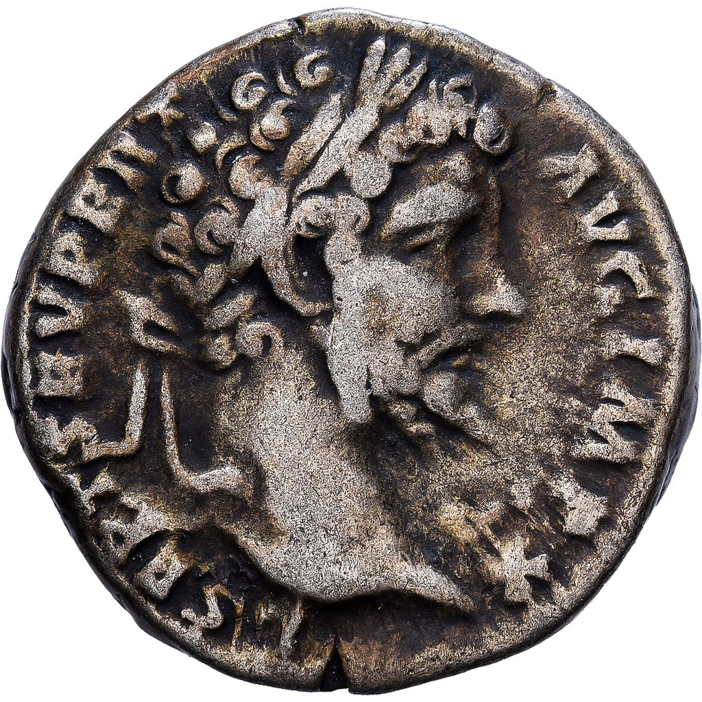 Roman Empire, Septimius Severus, Denarius, Rome, Argento, MB+, RIC:37