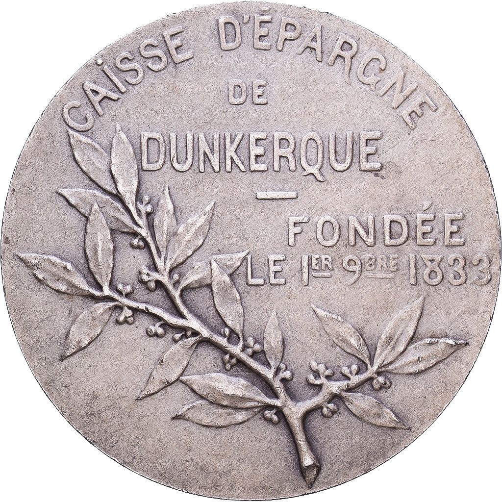 Francia, ficha, Banques, Caisse d'Epargne de Dunkerque, Argento, Dubois.H, BB+