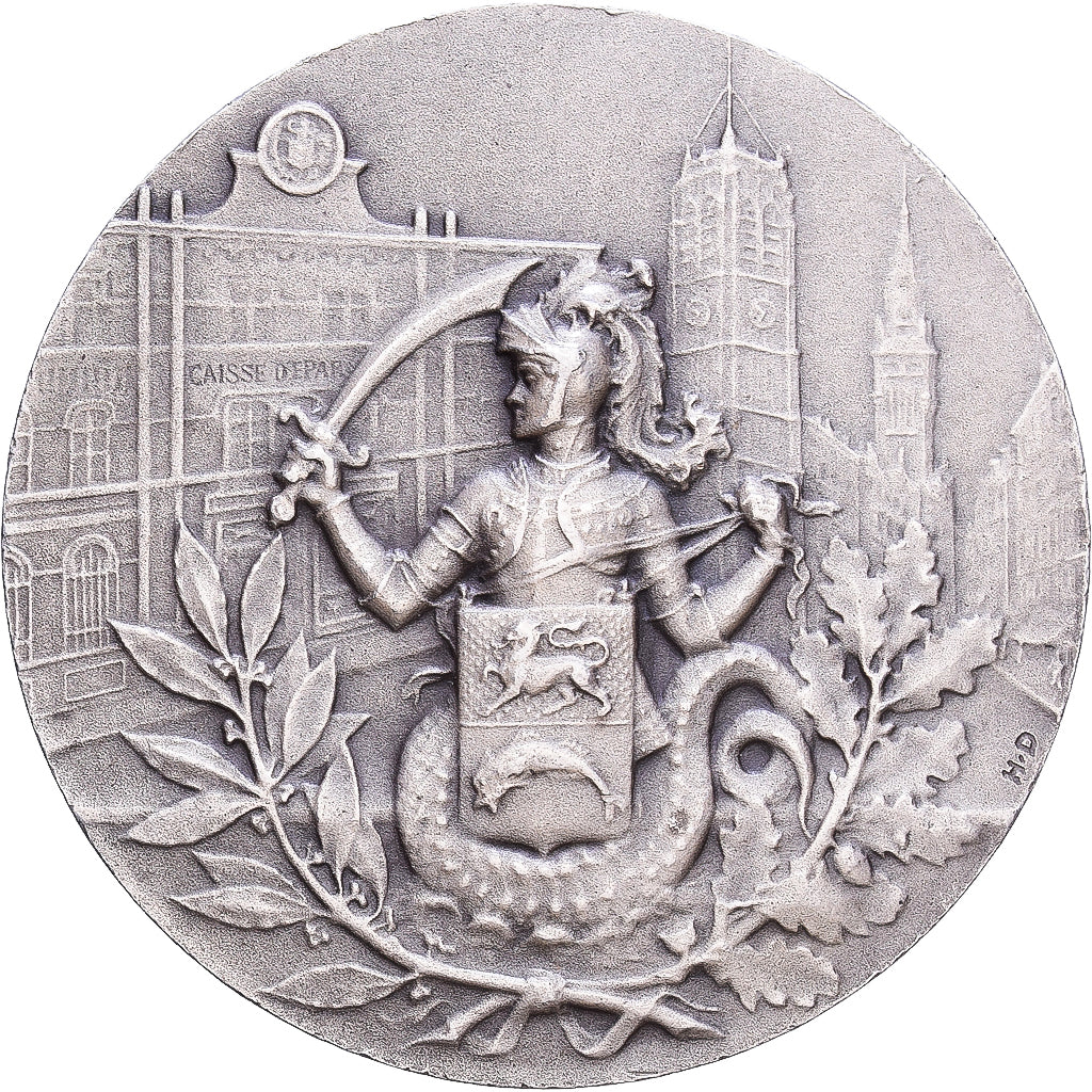 France, Token, Banques, Caisse d'Epargne de Dunkerque, Silver, Dubois.H