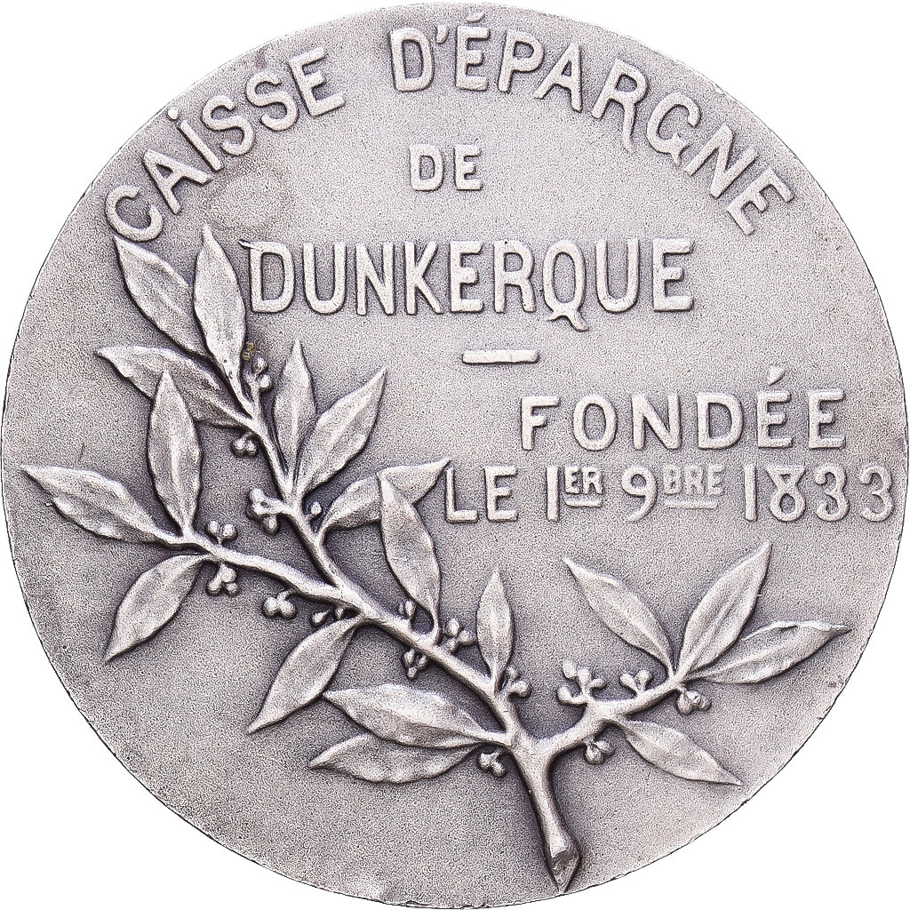 France, Token, Banques, Caisse d'Epargne de Dunkerque, Silver, Dubois.H