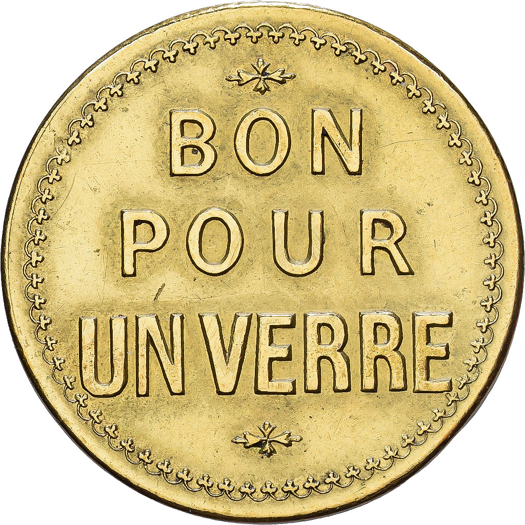 Frankrijk, Token, Pavillon des Vins Mousseux de Saumur, Tin, ZF+