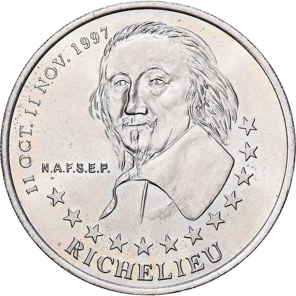 Francia, 2 Euro, Euro des Villes, 1997, Sin información, Tours et de Touraine -
