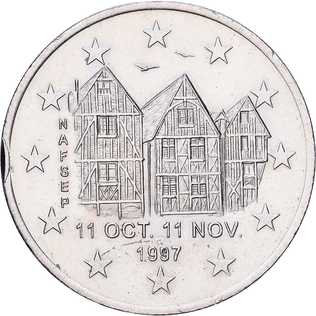 Frankreich, 2 Euro, Euro des Villes, 1997, Tours et Touraine, SS