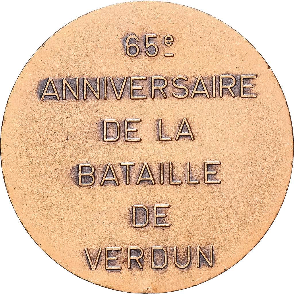 Frankrijk, Medaille, 65ème Anniversaire de la Bataille de Verdun, 1981