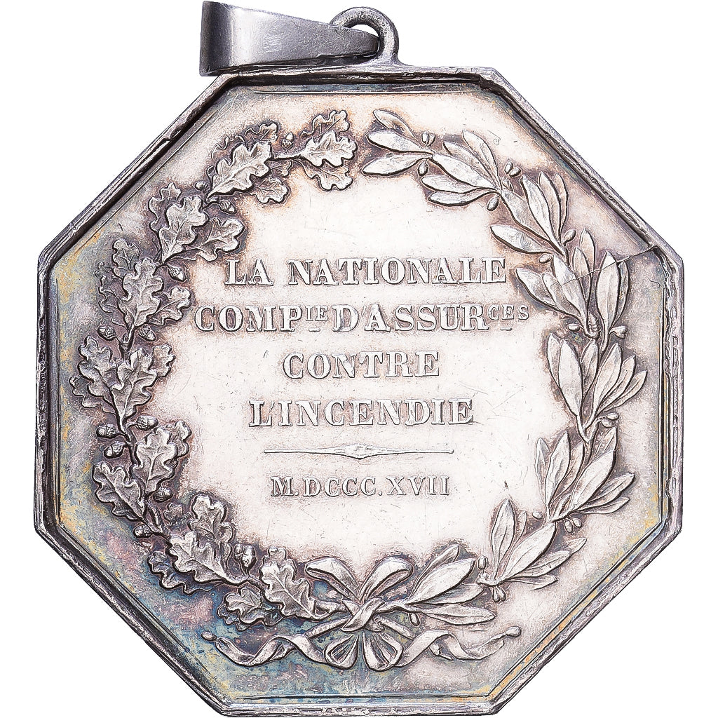 Francja, Token, La Nationale, Compagnie d'assurances contre l'incendie, 1830
