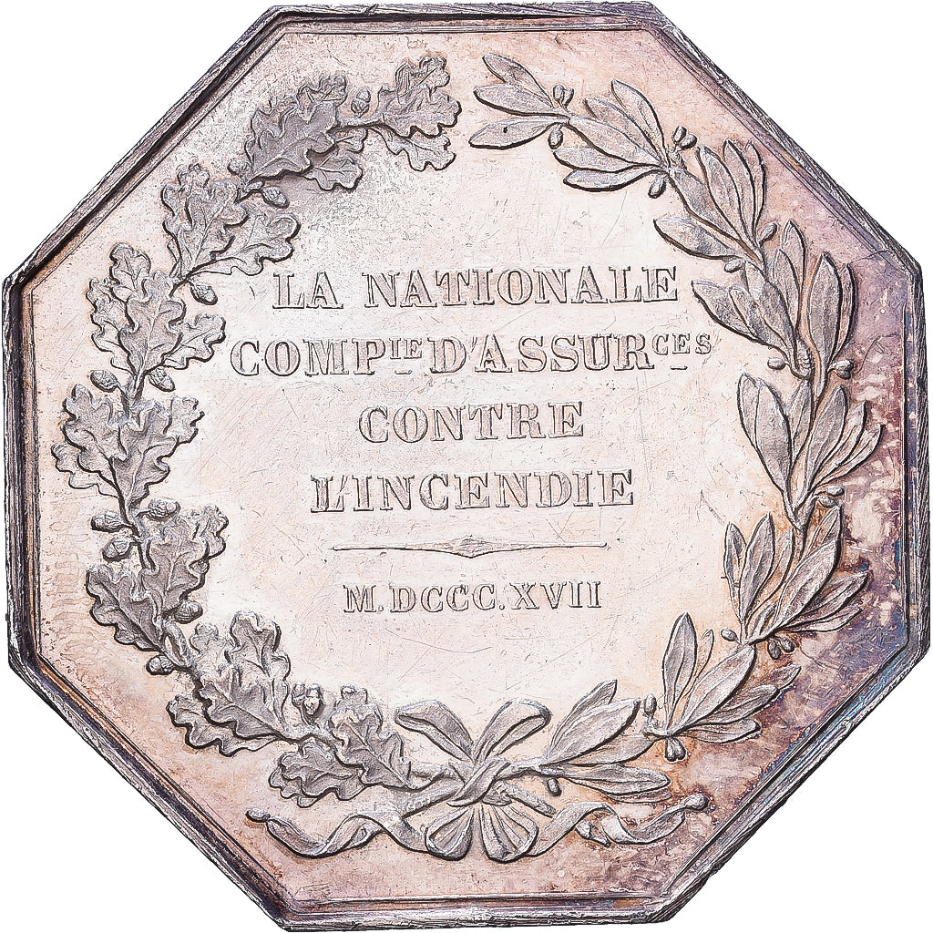 Francia, ficha, La Nationale, Compagnie d'assurances contre l'incendie, 1830