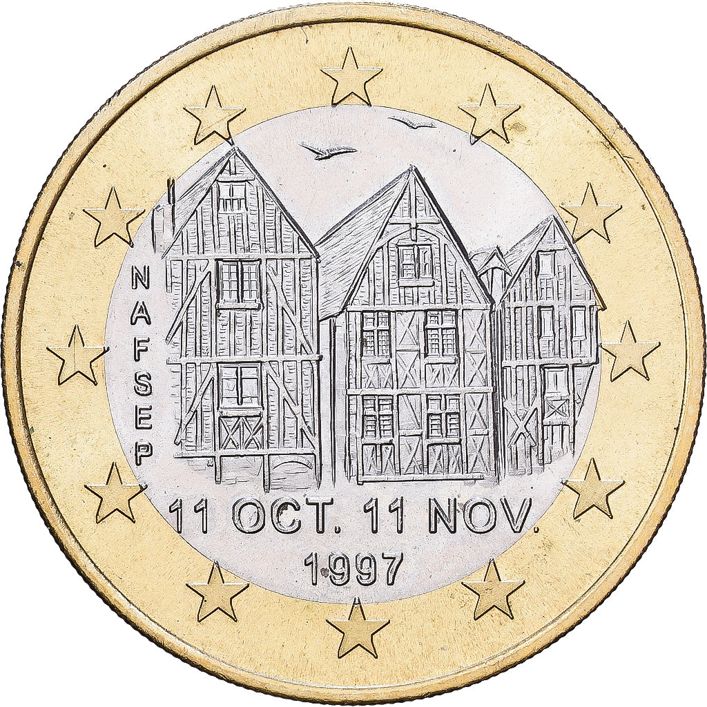 France, 10 Euro, Tours et de Touraine - Amboise, 1997, Bimétallique, SUP