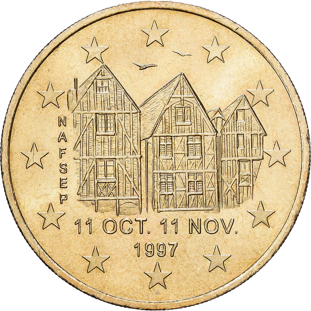 Francja, Euro, Tours et de Touraine, 1997, ND, EF(40-45)
