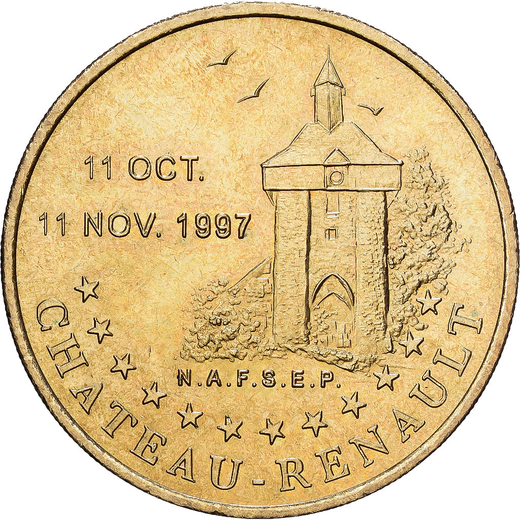 Frankreich, Euro, Château-Regnault, 1997, VZ