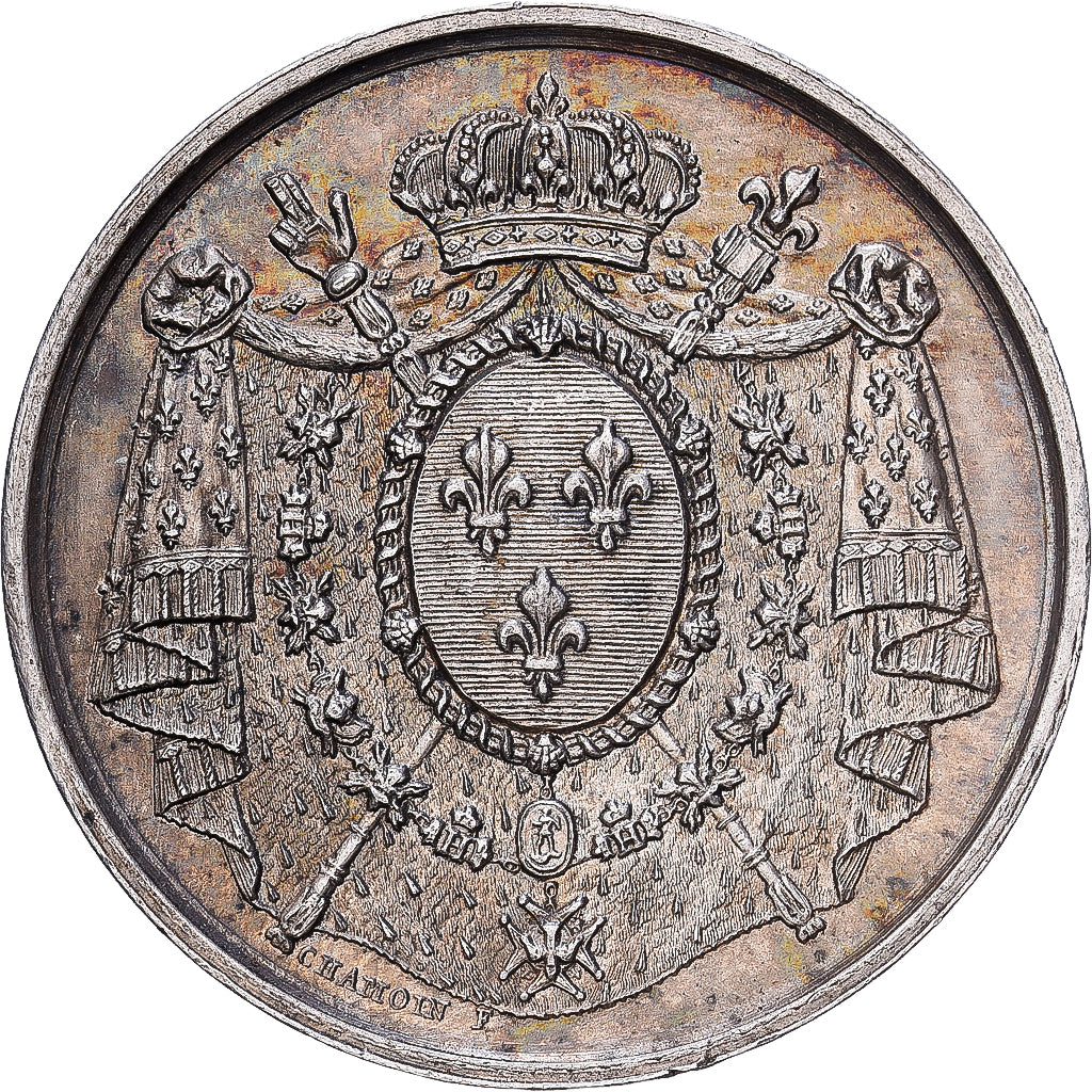 Frankrijk, Token, Notaires de l'Arrondissement de Tours, Zilver, Chamoin, PR