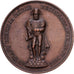 Francia, medalla, Restauration de la statue de Napoléon par Louis-Philippe