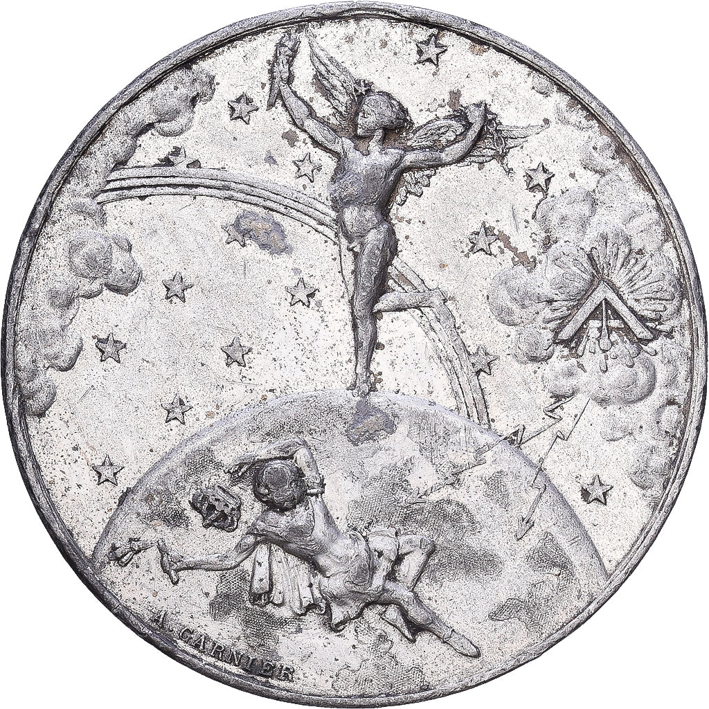 Frankreich, Medaille, Deuxième République, Révolution, Journées de février