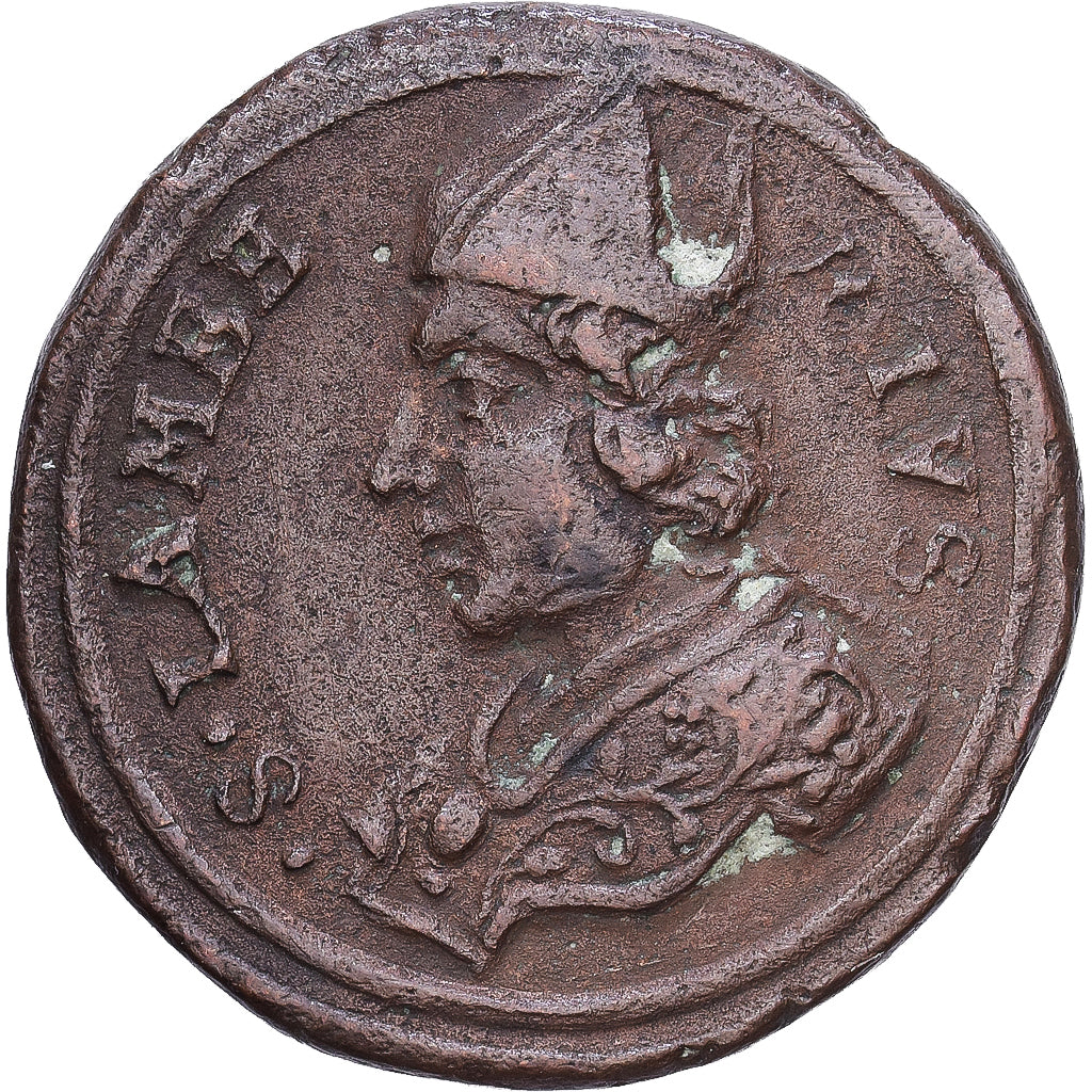 Principato vescovile di Liegi, medaglia, Saint Lambert - Sainte Marie, Rame, BB
