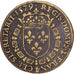 France, Jeton, Henri III, Secrétaires du roi, 1579, Laiton, TTB, Feuardent:292