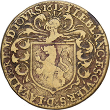 France, Jeton, TOURAINE - NOBLESSE ET VILLES Jean Leblanc, Maire de Tours, 1619