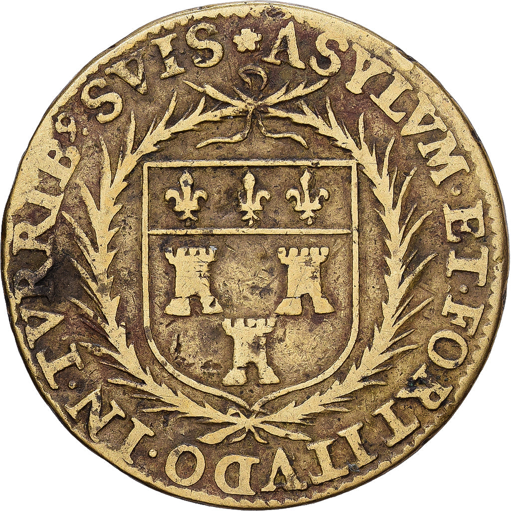 France, Jeton, TOURAINE - NOBLESSE ET VILLES Jean Leblanc, Maire de Tours, 1619