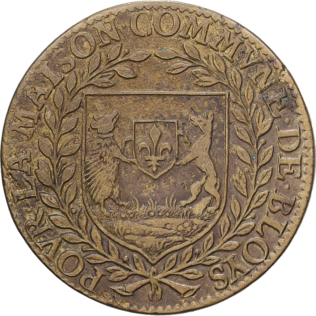 Francia, zeton, Henri III, BLOIS ET LE BLAISOIS - NOBLESSE ET VILLES, Maison