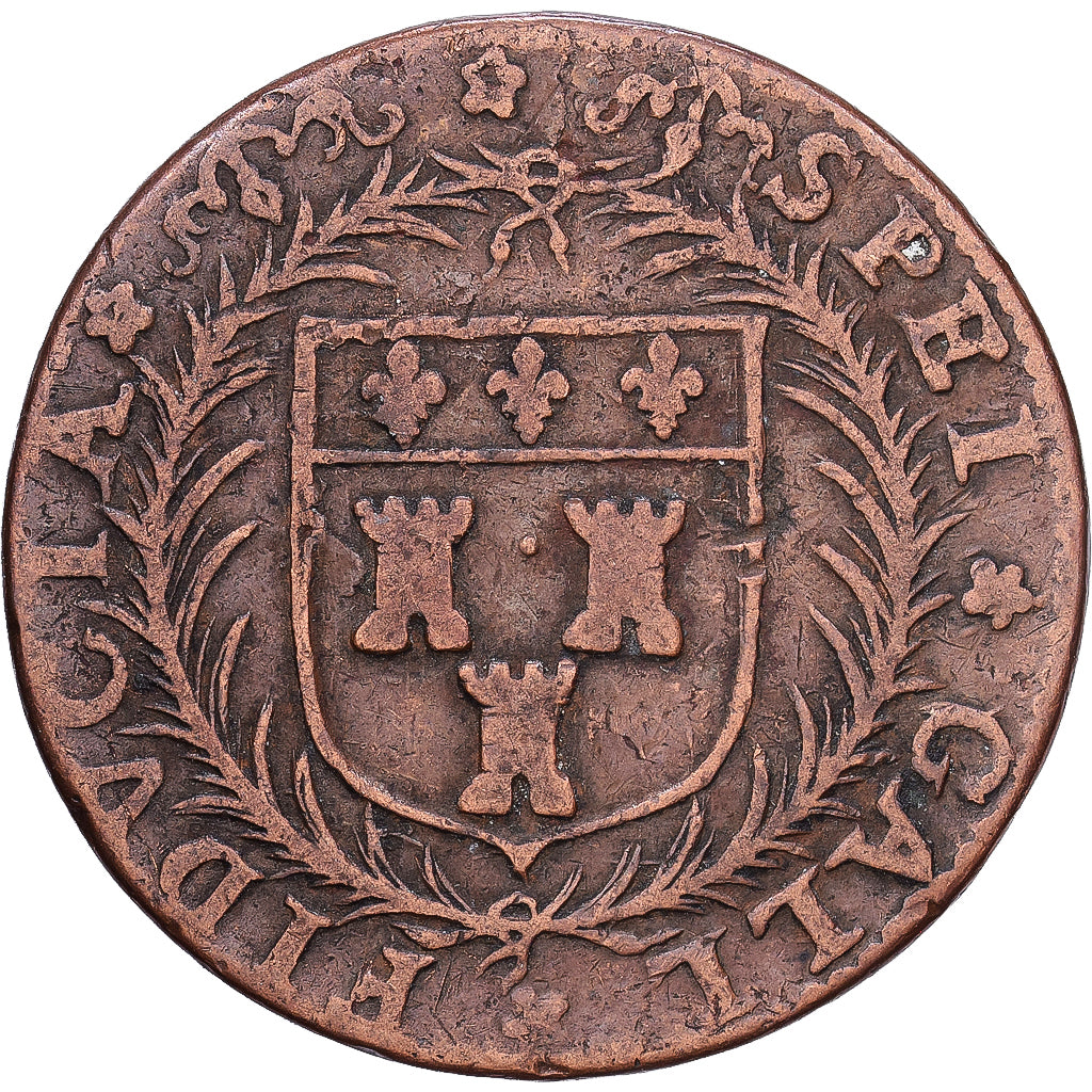 Francja, Token, TOURAINE - NOBLESSE ET VILLES, Aule Gallant, Maire de Tours