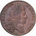 França, Token, Luís XIV, Chambre du Trésor Royal, 1705, Cobre, EF(40-45)