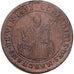 France, Jeton, Confrérie des Marchands de Vin, 1691, Cuivre, TB+
