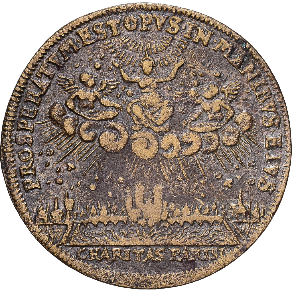 França, Token, Administration Municipale de Paris, Latão, EF(40-45)