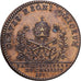 France, Token, Eglises, Saint-Pierre de Chaillot, 1780, Brass, EF(40-45)
