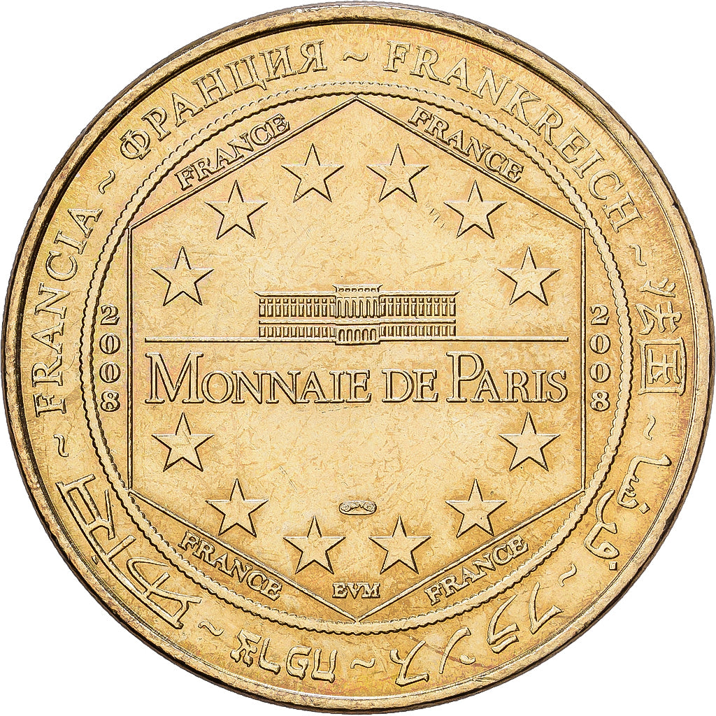 Frankrijk, Token, Abbaye du Mont Saint-Michel, 2008, Copper-nickel Aluminium