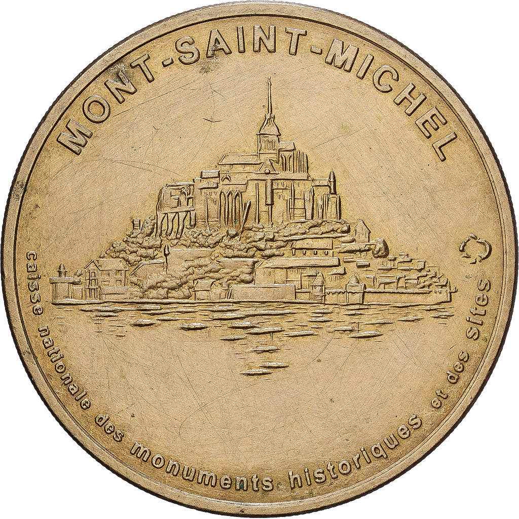França, Token, le Mont-Saint-Michel - Vue générale n°1, 1998, Cuproníquel